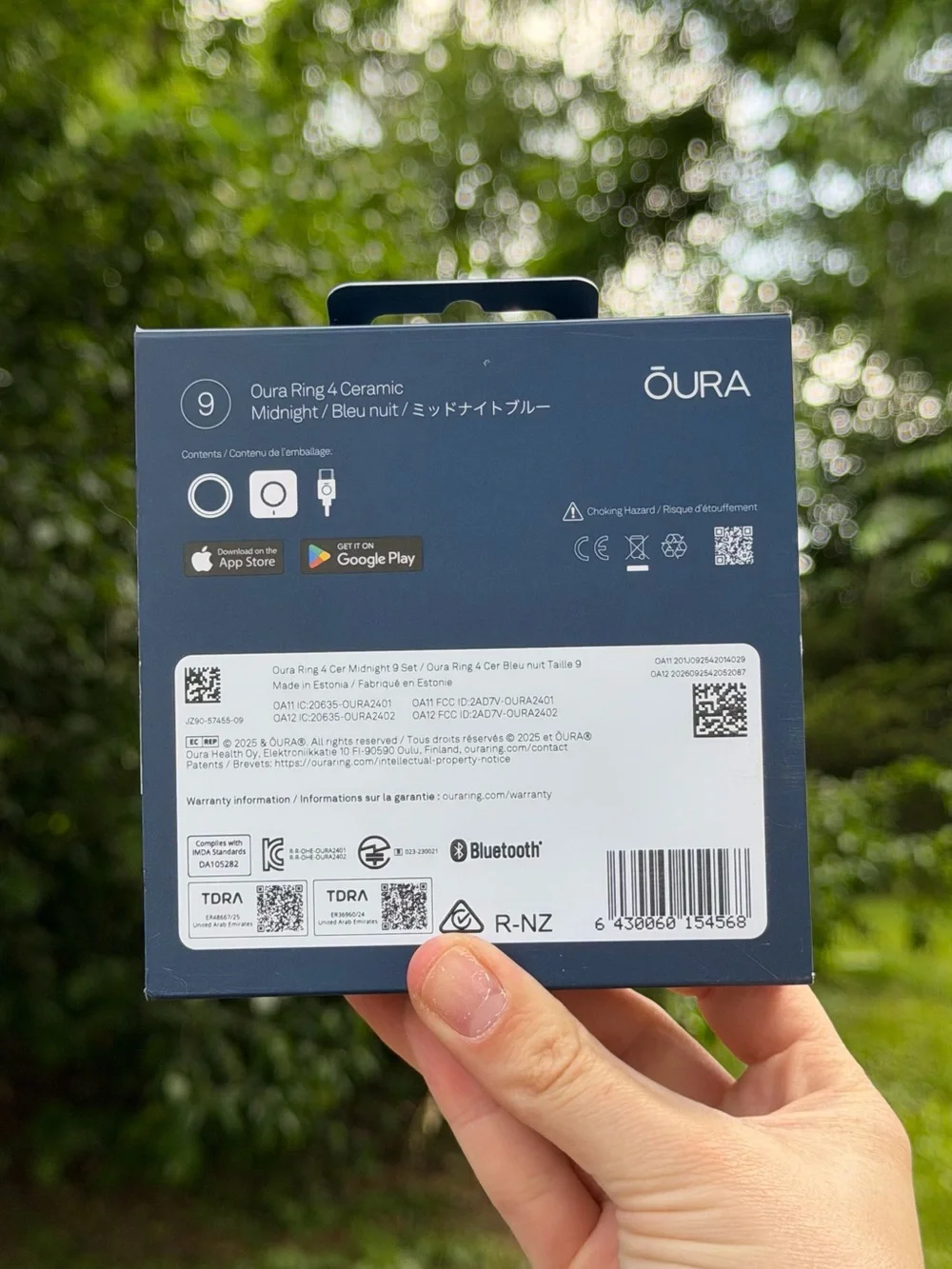 Oura ring ceramic
